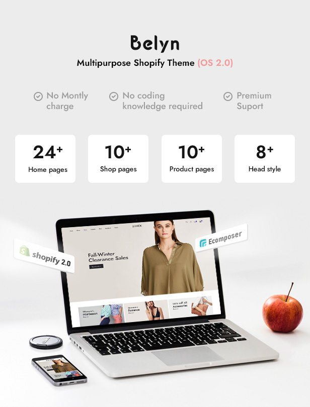 Belyn - Multipurpose Shopify Theme - 2